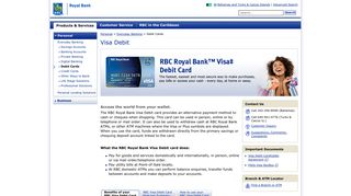 Visa Debit - RBC Royal Bank