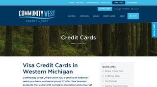 Credit Cards – Community West Credit Union - For Our Members