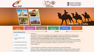 Indian e-Visa - Indian Visa Online