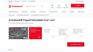 Prepaid Visa - Scotiabank