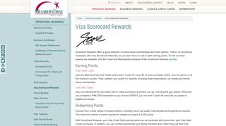 Visa Scorecard Rewards - Metro Atlanta's Credit Union – We Put ...
