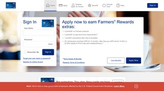 Farmers® Rewards Visa® - Manage your account - Comenity