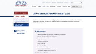 Visa® Signature Rewards Card