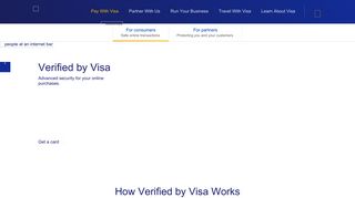 Verified by Visa | Visa Verification & Consumer Protection | Visa