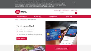 Travel Money Card - Prepaid Currency Card | Post Office®