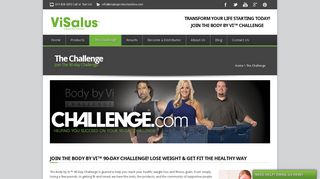 Body by Vi™ Challenge | ViSalus™ Challenge Kits - ViSalus Shakes