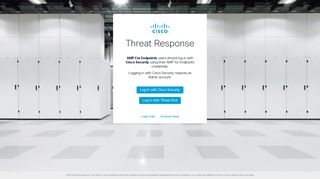 Cisco Threat Response