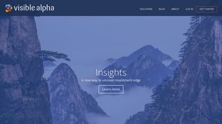 Visible Alpha Insights - For the Buy Side