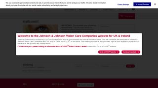 Login - Johnson and Johnson Vision Care Companies