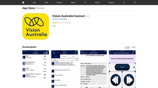 Vision Australia Connect on the App Store - iTunes - Apple