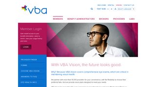 Custom Group Vision Benefits | VBA