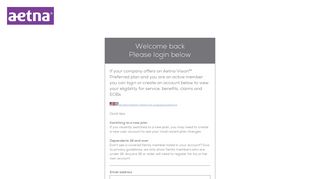 login - Aetna Vision