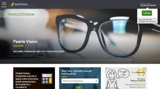 Pearle Vision | Specialty Financing | Synchrony