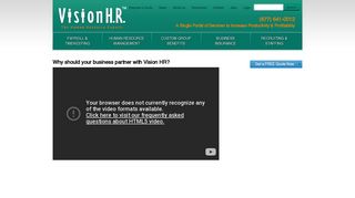 Vision HR - Vision HR, Payroll Services, Timekeeping, HR Experts