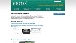 Labor Management & Timekeeping | Vision H.R.
