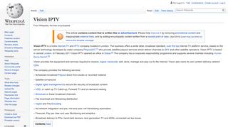Vision IPTV - Wikipedia