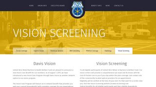 Vision Screening | Service Categories | Local810