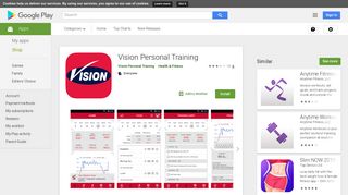 Vision Personal Training - Apps on Google Play