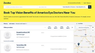Vision Benefits of America Eye Doctors with Verified Reviews – Book ...