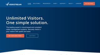 Veristream: Visitor Management and Sign In Software