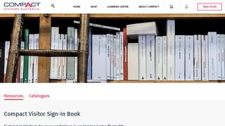 Visitor Sign in Books | Compact Business Systems Australia