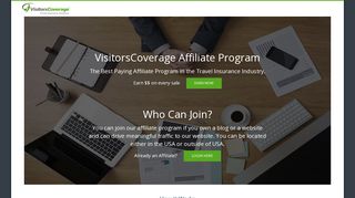 VisitorsCoverage Affiliate: Sign up