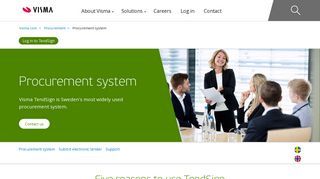 Procurement system - TendSign - Visma