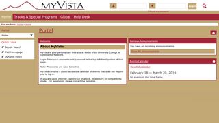 Home | Portal - Rocky Vista University