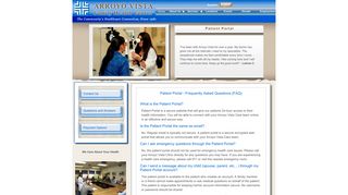 Arroyo Vista - Patient Portal