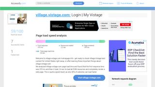 Access village.vistage.com. Login | My Vistage