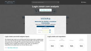Login Vistair. Vistair Single Sign-On - Popular Website Reviews