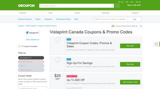 Vistaprint Canada Coupons, Promo Codes & Deals 2019 - Groupon
