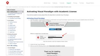Activating Visual Paradigm with Academic License