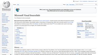 Microsoft Visual SourceSafe - Wikipedia