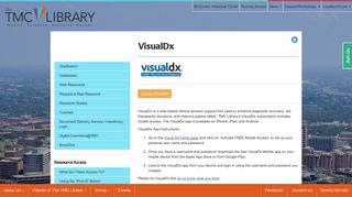 TMC Library | VisualDx
