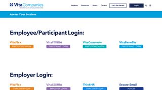 Login | Vita Companies