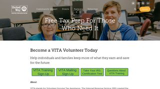 Become a VITA Volunteer Today | United Way Nashville