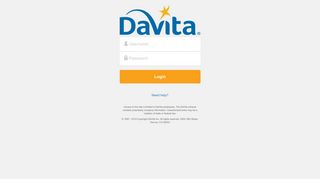 DaVita Village Login Service