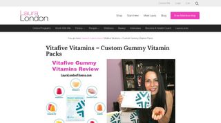 Vitafive Vitamins - Custom Gummy Vitamin Packs Delivered To Your ...