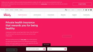 Private Health Insurance | Medical Insurance | Vitality