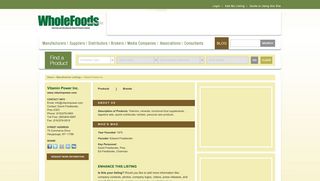 Vitamin Power Inc. - Supplement Distributors & Herb Suppliers ...