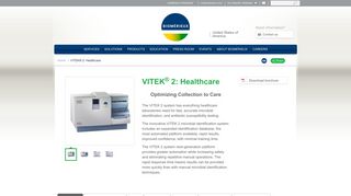 VITEK® 2: Healthcare | bioMérieux