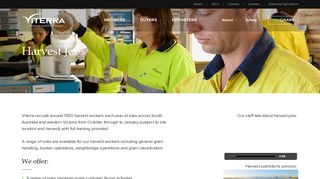 Harvest Jobs - Viterra Australia