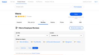 Working at Viterra: Employee Reviews | Indeed.com
