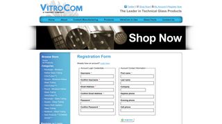 VitroCom | Account Registration