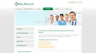 Welcome to VIVA Health Providers