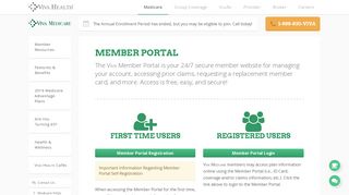 Member Portal - VIVA Health