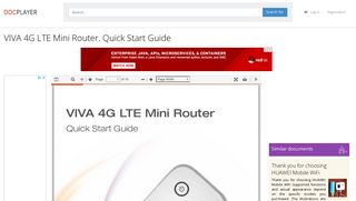 VIVA 4G LTE Mini Router. Quick Start Guide - PDF - DocPlayer.net