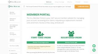 Member Portal - VIVA Health