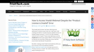 How to Access Vivaldi Webmail Despite the 